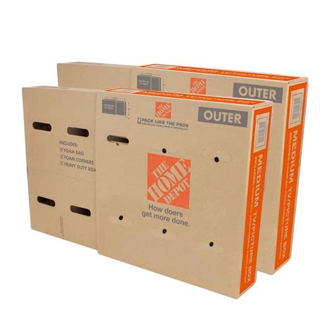 home depot tv electrical box|picture packing boxes home depot.